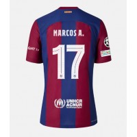 Echipament fotbal Barcelona Marcos Alonso #17 Tricou Acasa 2023-24 maneca scurta